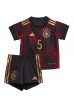 Duitsland Thilo Kehrer #5 Babytruitje Uit tenue Kind WK 2022 Korte Mouw (+ Korte broeken)